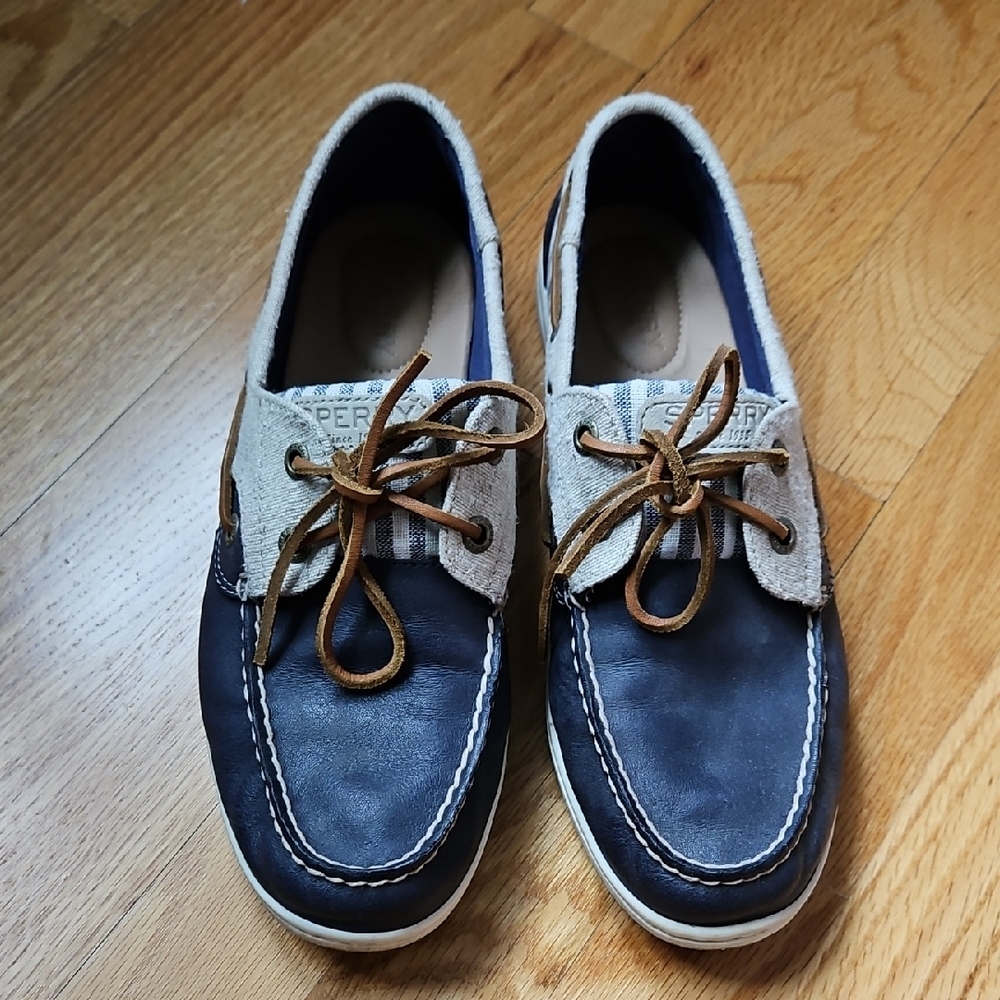 Sperry Blue Boat Shoes